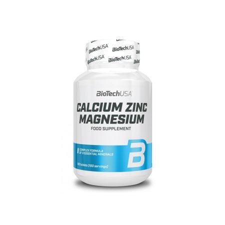 CALCIUM ZINC MAGNESIUM - BiotechUSA (100 caps)