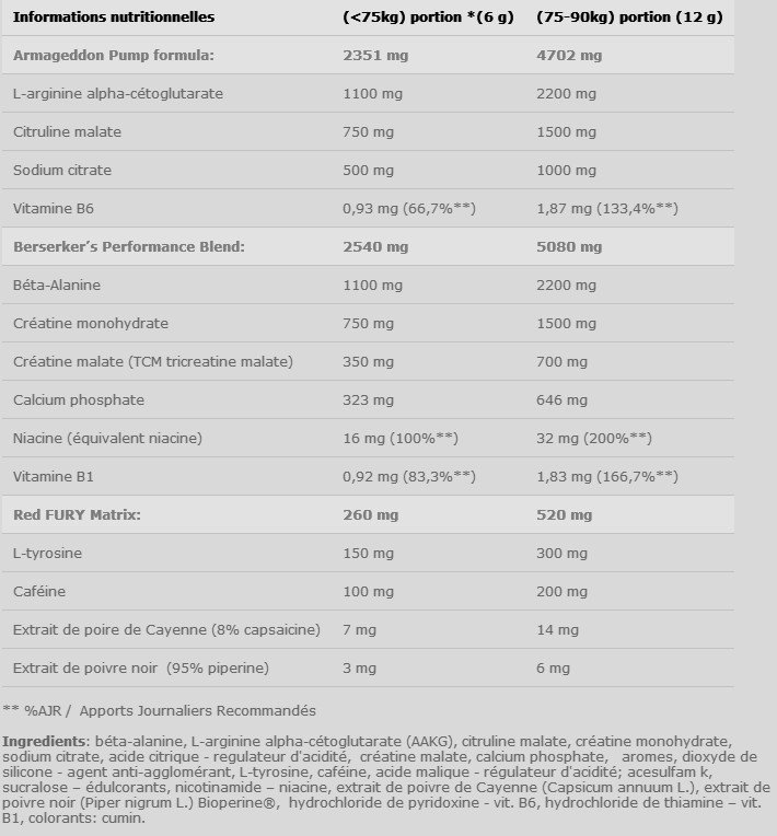 REDWEILER-480g