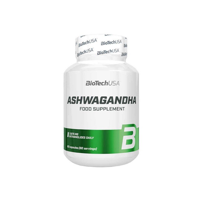ASHWAGANDHA - BiotechUSA (60 caps)