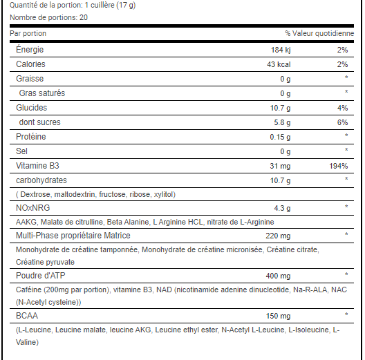NITROX THERAPY - Biotech USA (340g)
