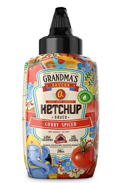 KETCHUP CURRY SPICED SAUCE | MAX PROTEIN