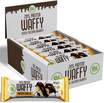 Gaufrette Protéinée Waffy 24x35grs - Vanille/Cannelle |Daily life