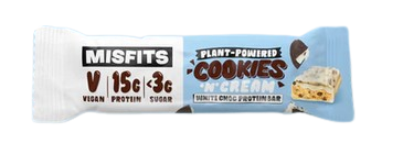 Protein bar - Cookies & Cream (45g)| MISFITS