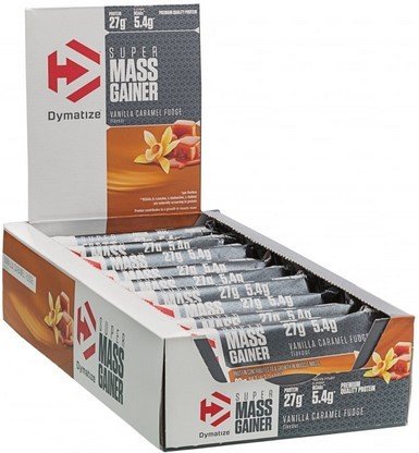 SUPER MASS GAINER BAR 10x90g | DYMATISE
