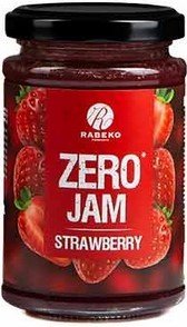 ZERO JAM - Fraise 235g | Rabeko