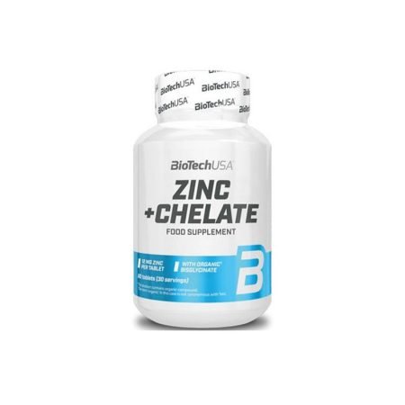 ZINC + CHELATE - BiotechUSA (60 caps)