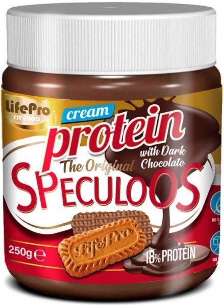 PROTEIN CREAM - Spéculoos Chocolat Noir - Life Pro (250g)