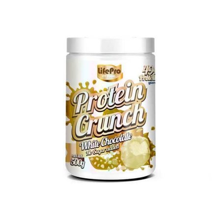 PROTEIN CRUNCH - Chocolat Blanc - Life Pro (500g)