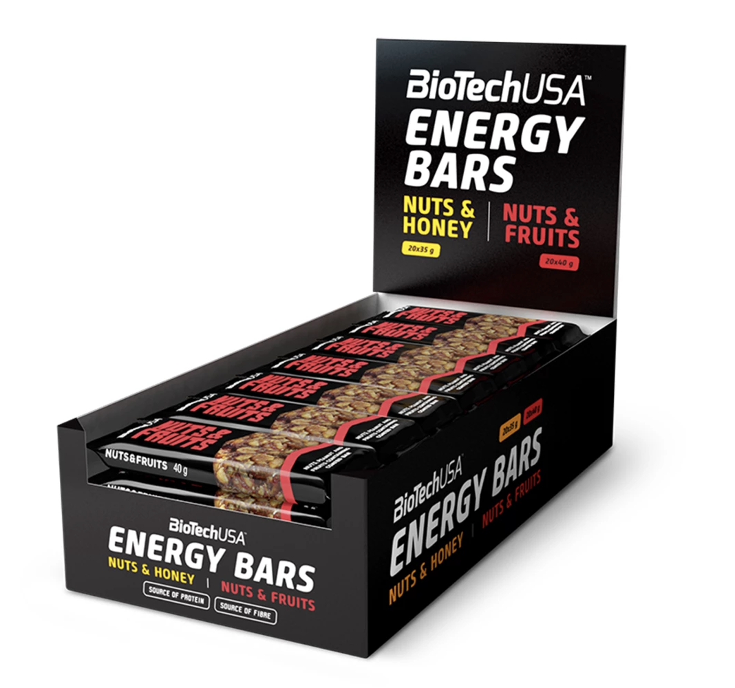 Nuts & Fruits - 28x40 g | BIOTECH USA